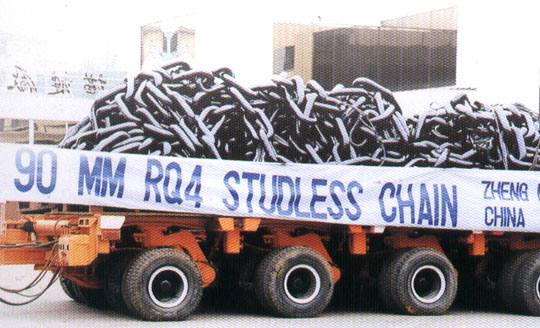 90mm RQ4 studless chain shipment