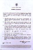 Class approval certificate 9