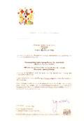 Class approval certificate 6
